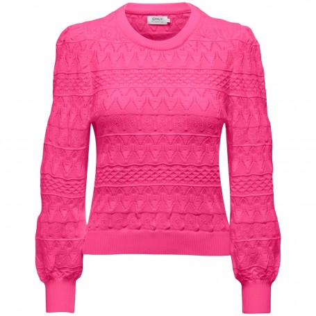 Jersei Only Andy Ls Structure O-Neck C Knt