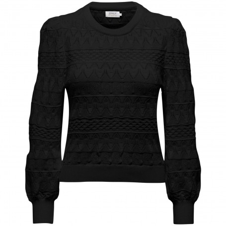 Jersei Only Andy Ls Structure O-Neck C Knt